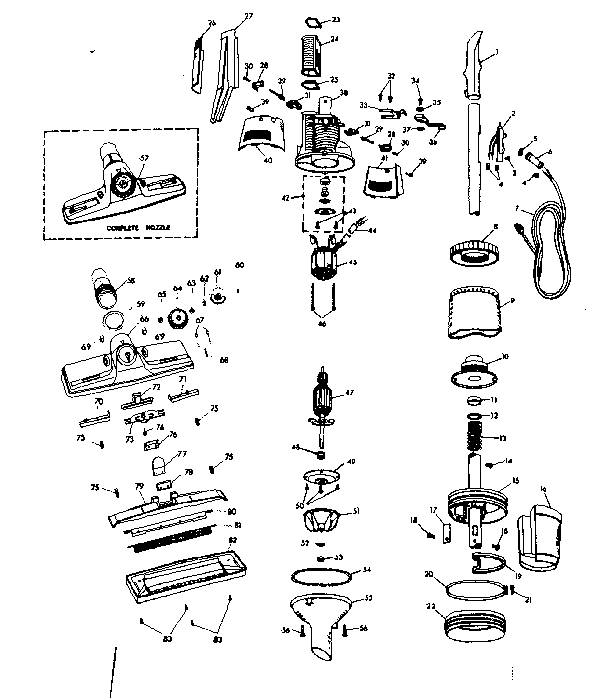Kenmore 10064060 unit parts diagram