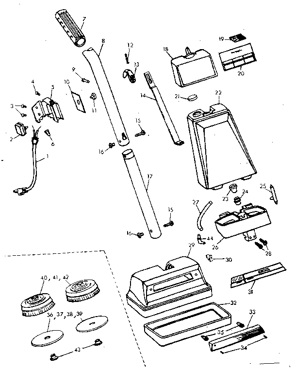 Kenmore 10088802 external machine parts diagram