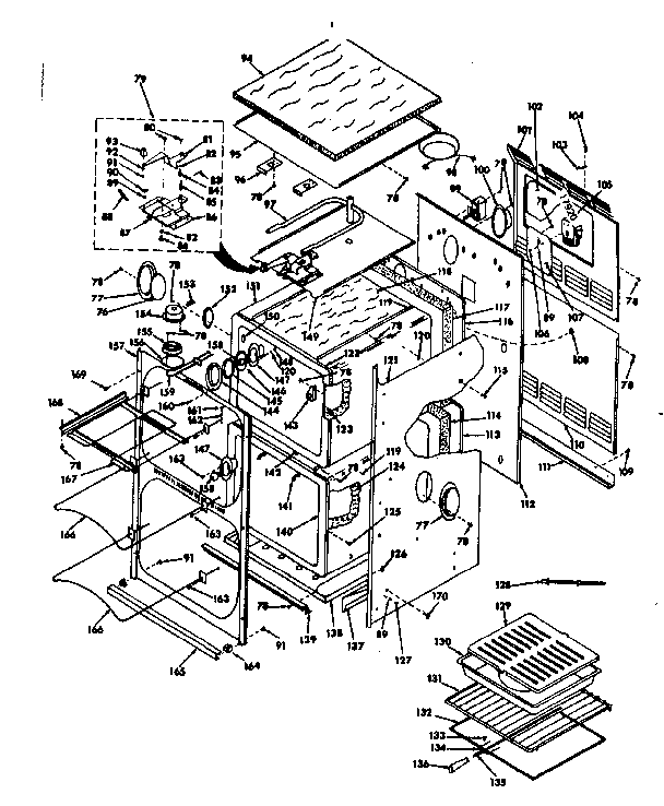 Kenmore 8504277293 body section diagram