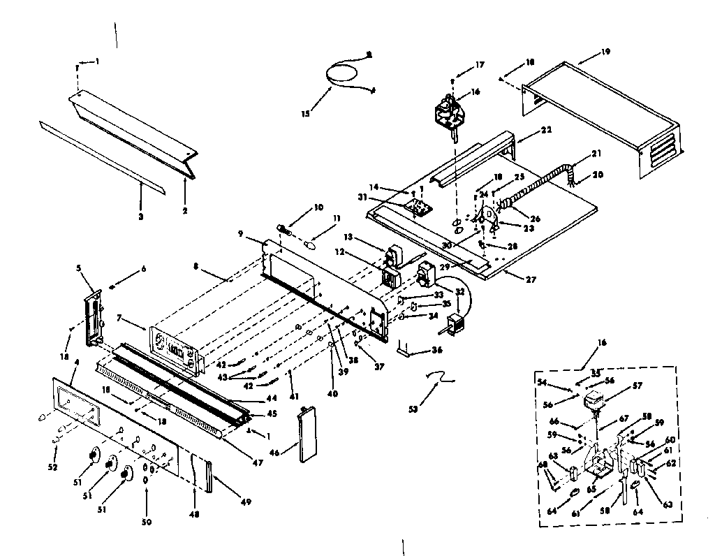 Kenmore 8504277591 control section diagram