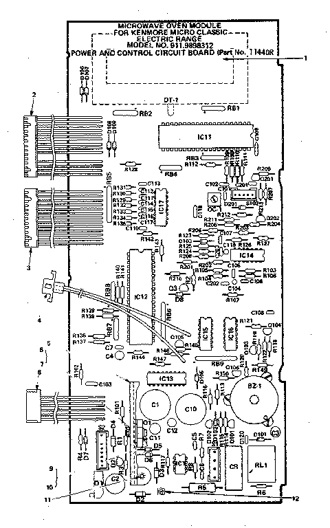 Kenmore 9119898312 wiring diagram diagram