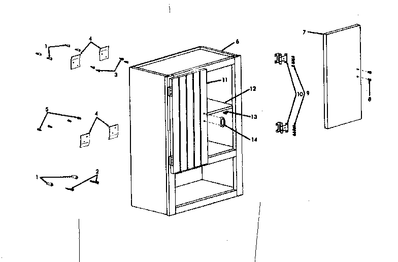 Sears 411410641 unit parts diagram