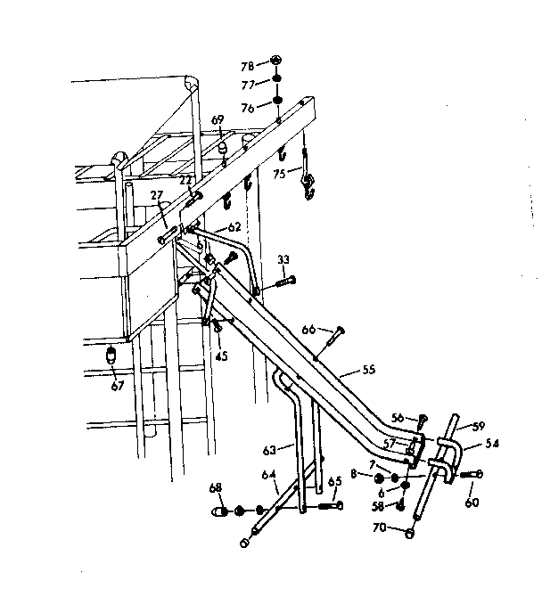 Sears 70172377-83 assembly ten diagram