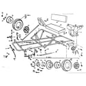 Sears 3918060 frame assembly diagram
