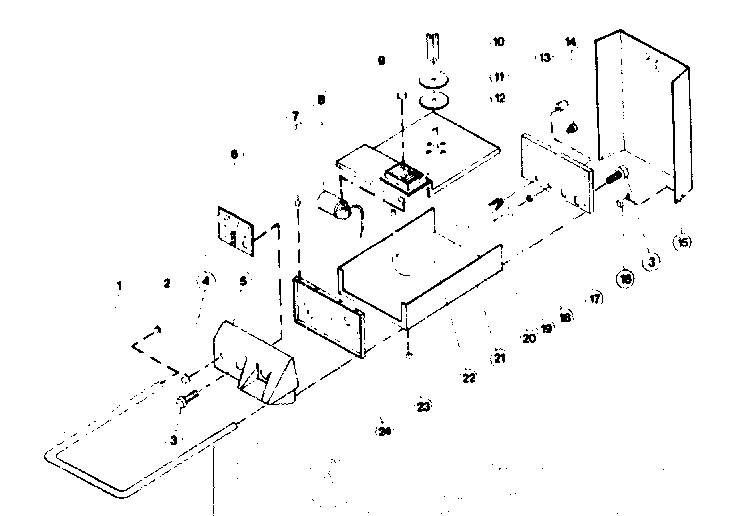 Craftsman 934201030 base assembly diagram