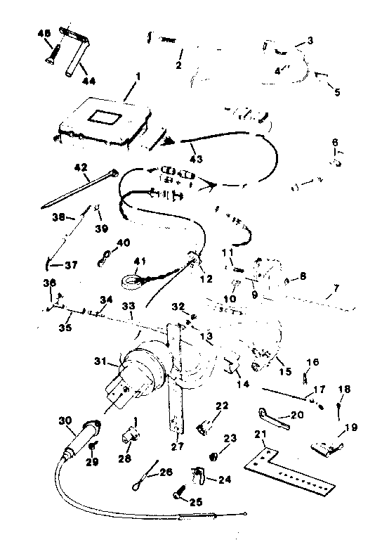 Sears 31820314 unit diagram