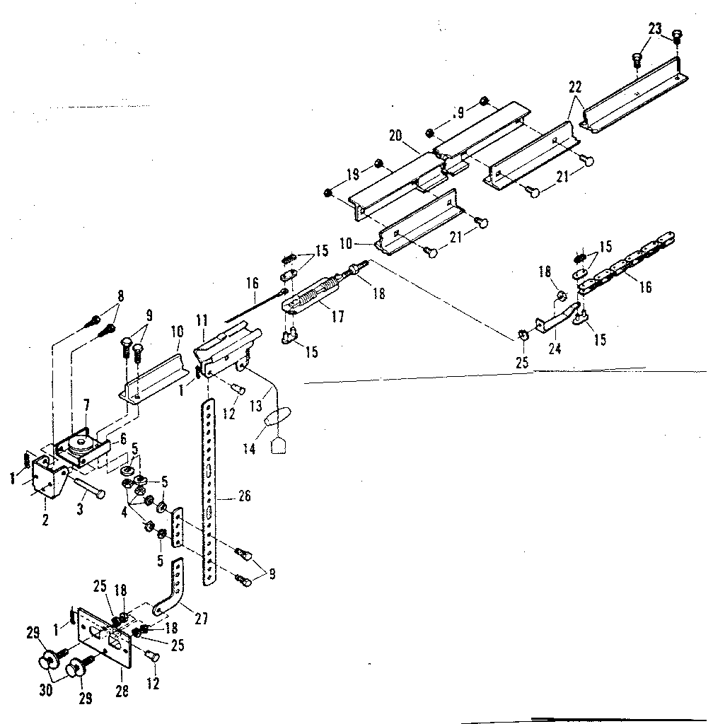 Craftsman 139663956 rail diagram