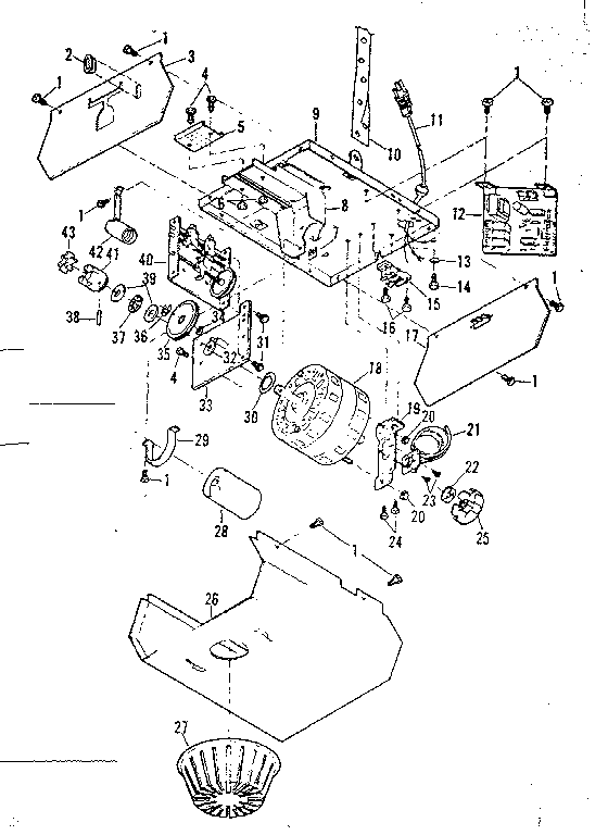 Craftsman 139664756 chassis diagram