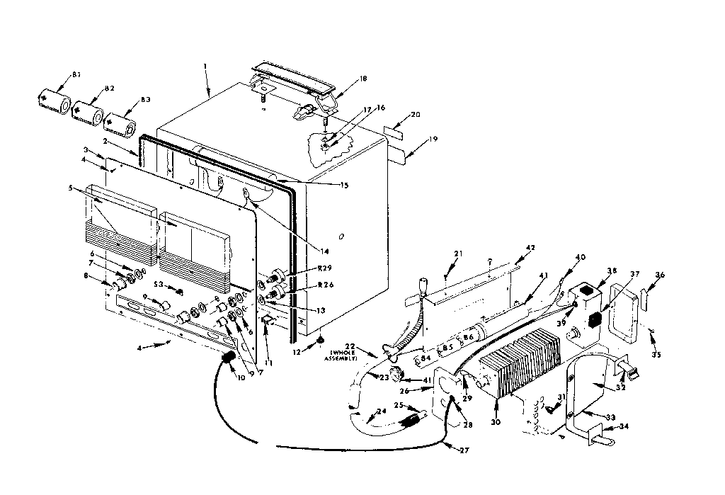 Craftsman 24421034 replacement parts diagram