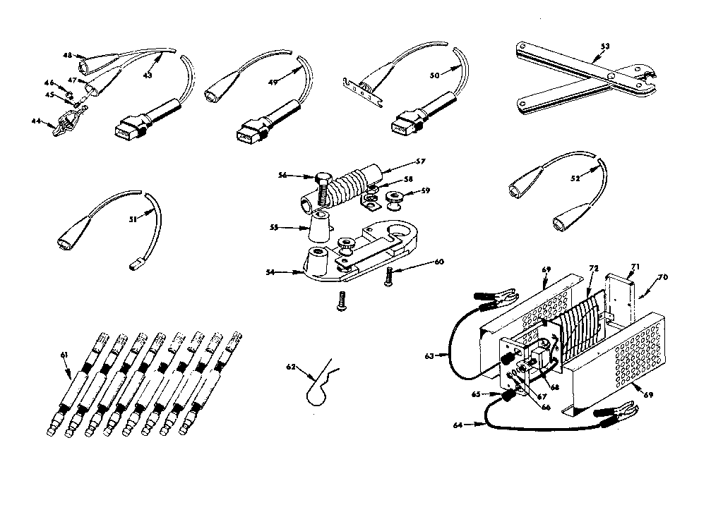 Craftsman 24421034 electricals diagram