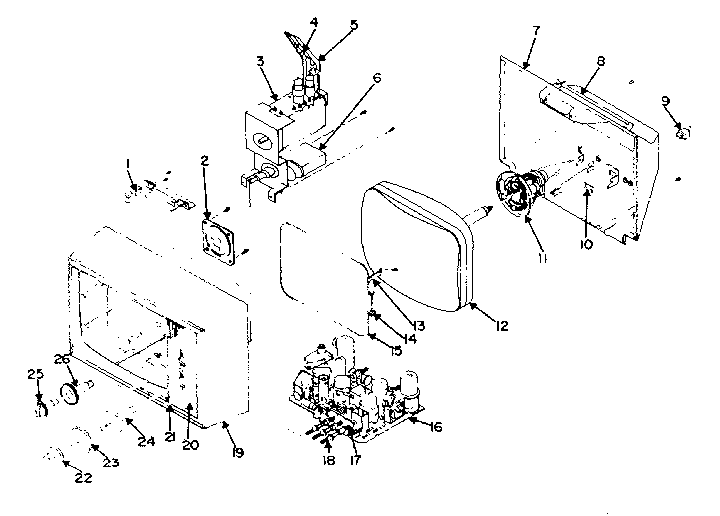 LXI 36350060400 cabinet parts diagram