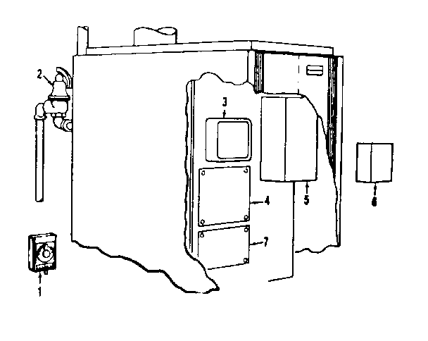 Kenmore 22996228 boiler controls diagram