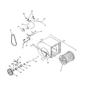 Kenmore 565617131 blower assembly diagram