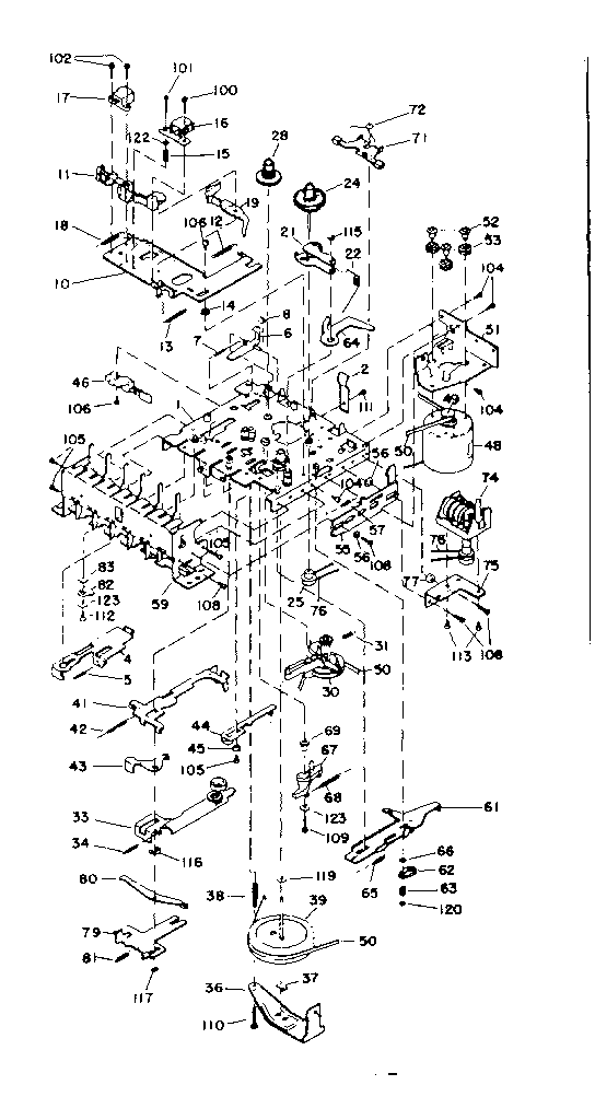 LXI 13291924152 cassette diagram