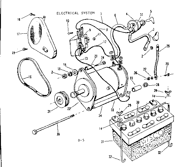 Craftsman 91725010 electrical system diagram