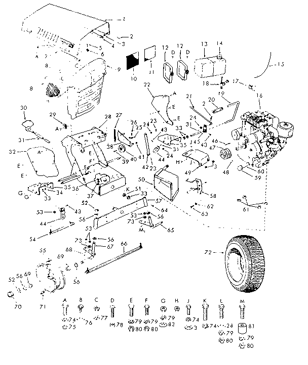 Craftsman 91725040 engine diagram