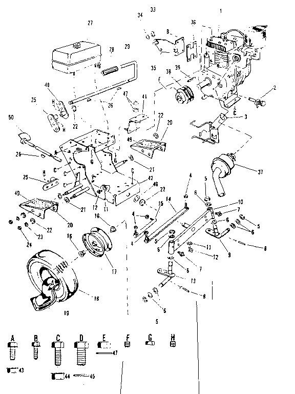 Craftsman 91725092 engine diagram