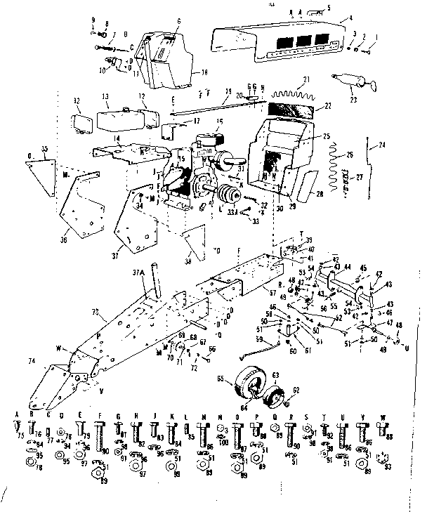 Craftsman 91725101 engine diagram