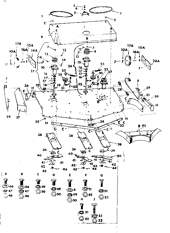 Craftsman 917251030 housing assembly diagram