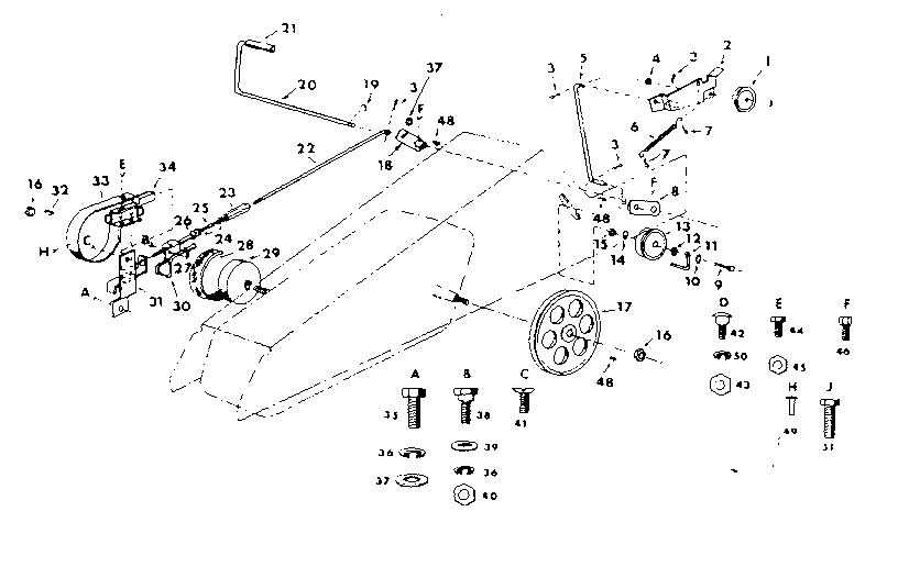 Craftsman 91725120 brake assembly diagram