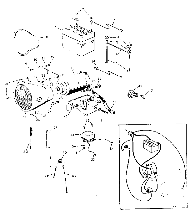 Craftsman 91725120 electrical system diagram