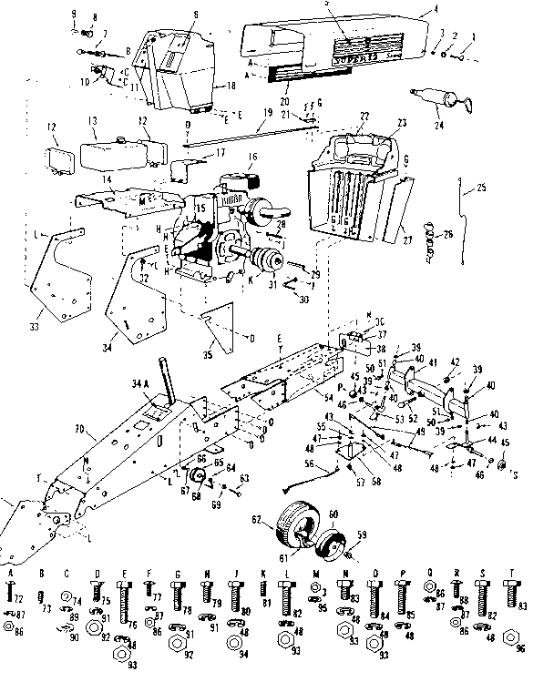 Craftsman 91725121 engine diagram