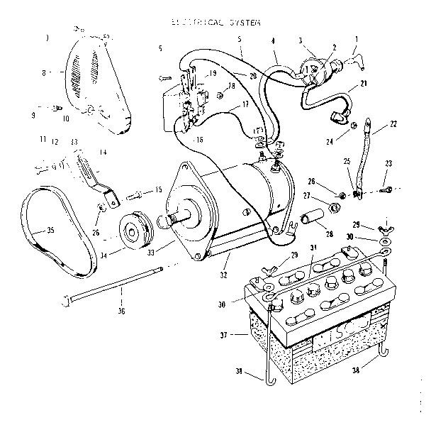 Craftsman 91725230 electrical system diagram