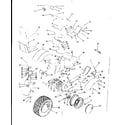 Craftsman 917253001 chassis assembly diagram