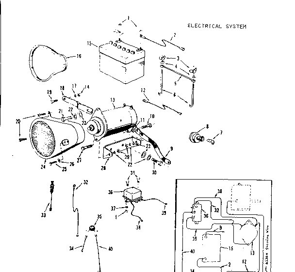 Craftsman 917253001 electrical system diagram