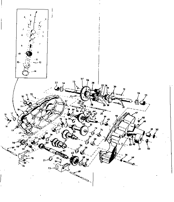 Craftsman 91725350 transmission diagram
