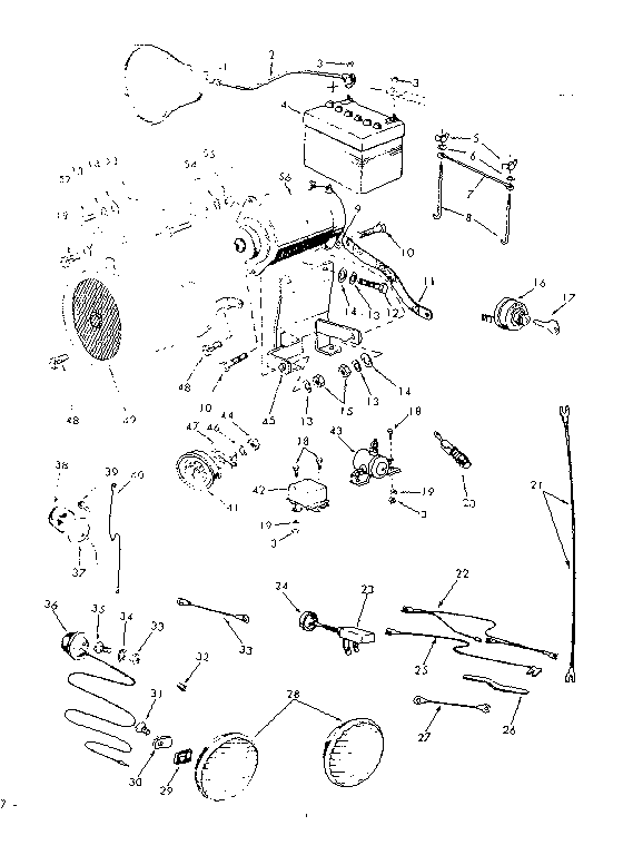 Craftsman 91725380 electrical system diagram