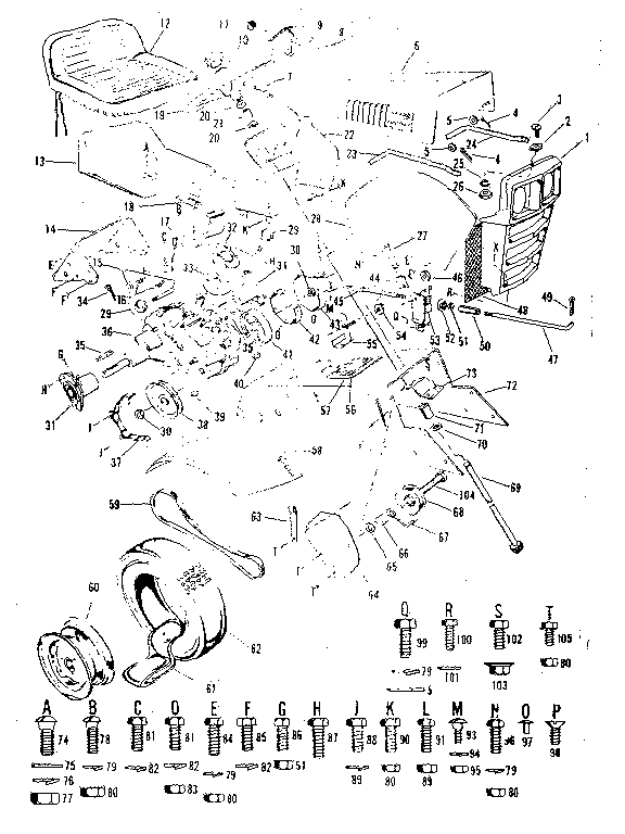 Craftsman 91725440 drive assembly diagram