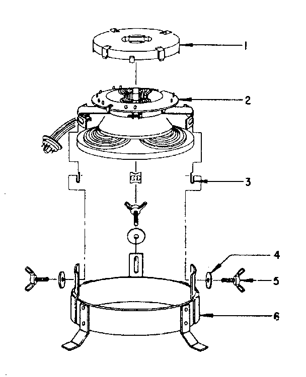 LXI 52882200 deflection yoke diagram