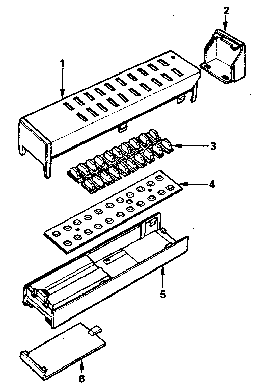 LXI 56442610450 remote transmitter diagram