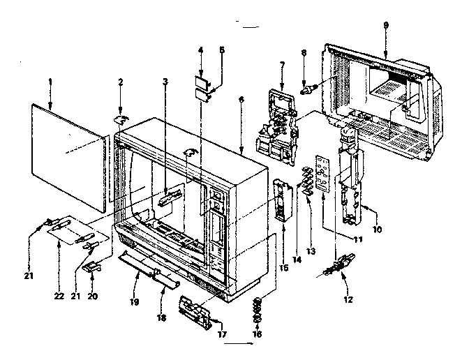 LXI 56442610450 cabinet parts diagram
