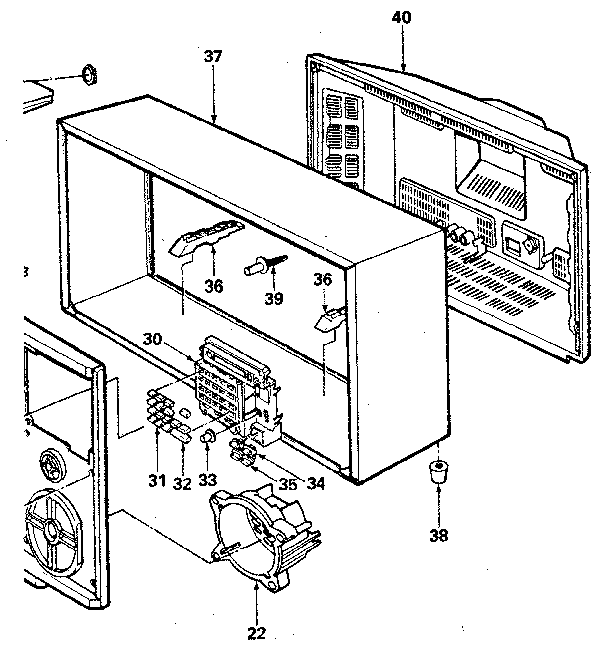 LXI 56442680450 cabinet diagram
