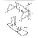 Lifestyler 92014115 incline board assembly diagram