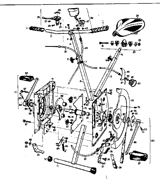 Vitamaster FB-200 unit parts diagram