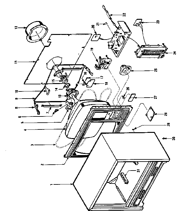 LXI 56449050450 cabinet parts diagram