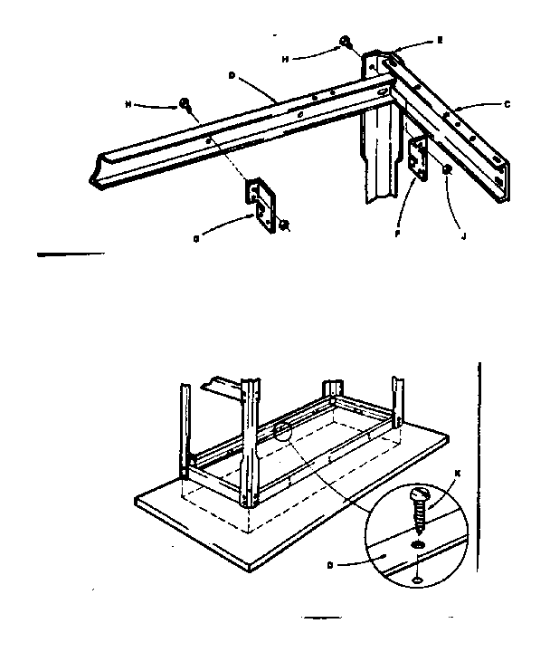 Craftsman 10267 leg assembly diagram