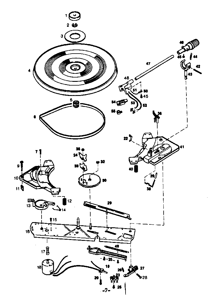 LXI 13291870452 model 132.91870451/452 player view hp5-277-j 2021900-8 diagram