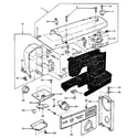 Kenmore 3851249380 base assembly diagram