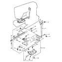 Kenmore 3851249380 feed assembly diagram