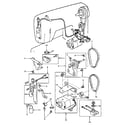 Kenmore 3851249380 motor assembly diagram