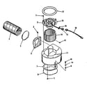 Kenmore 9119698810 blower section diagram