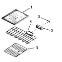 Kenmore 9119698810 optional electric grill module kit 4998640 diagram