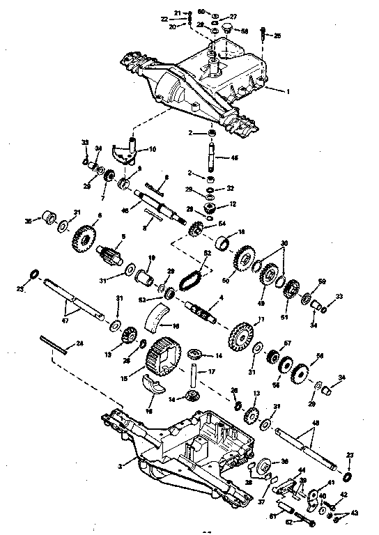 Craftsman 143900-002 replacement parts diagram