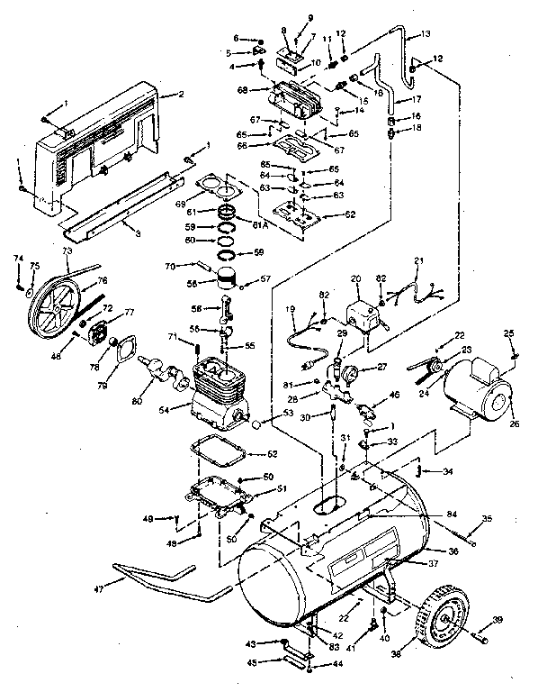 Craftsman 919177560 unit parts diagram