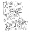 Kenmore 1037986605 burner section diagram