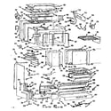 Kenmore 1037986605 body section diagram